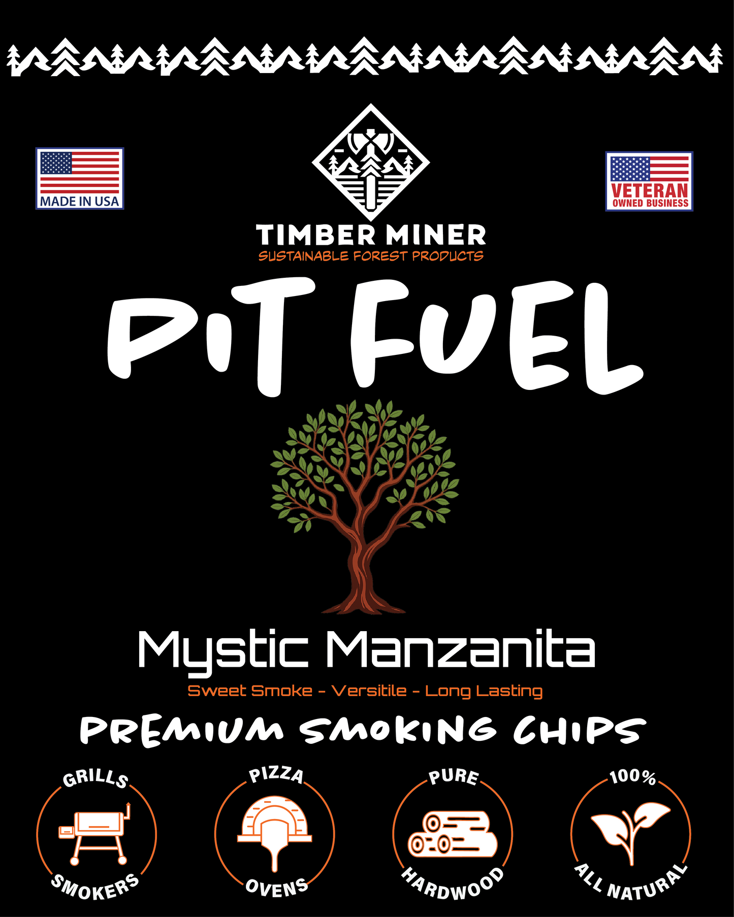 Mystic Manzanita Smoking Chips