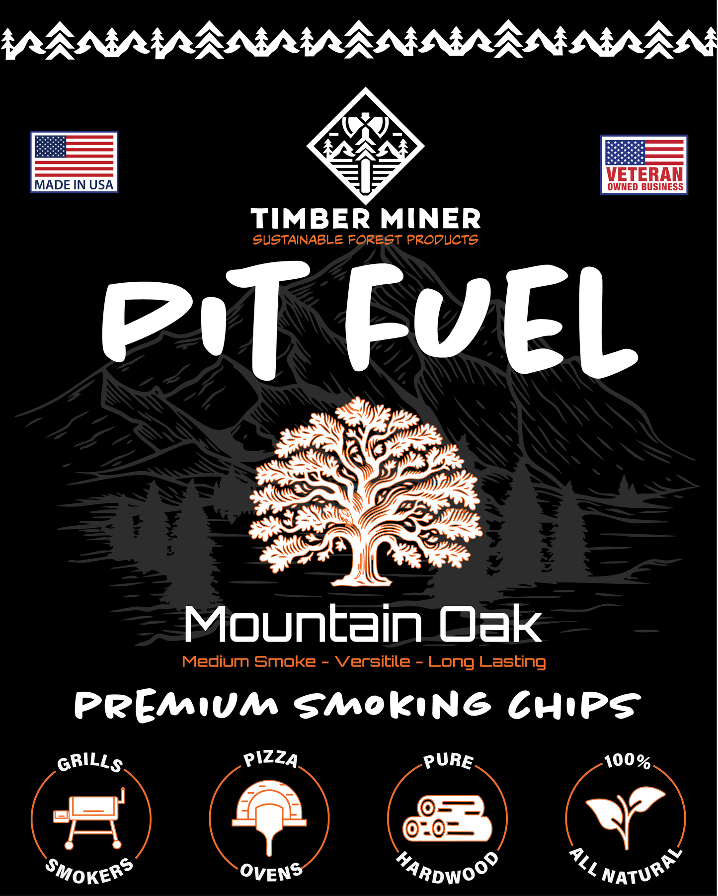Mountain Oak Smoking Chips